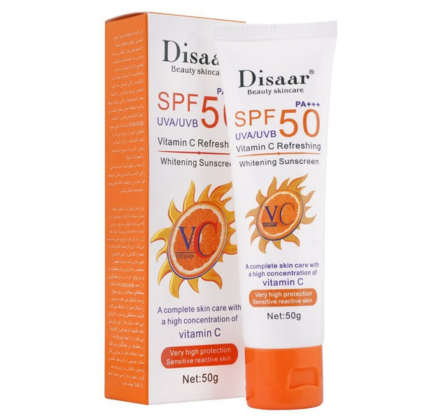 DISAAR SPF50 VITAMIN C Whitening Sunscreen