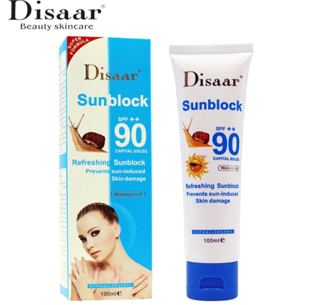 Disaar Facial Snail Sunscreen Cream SPF ++ 90