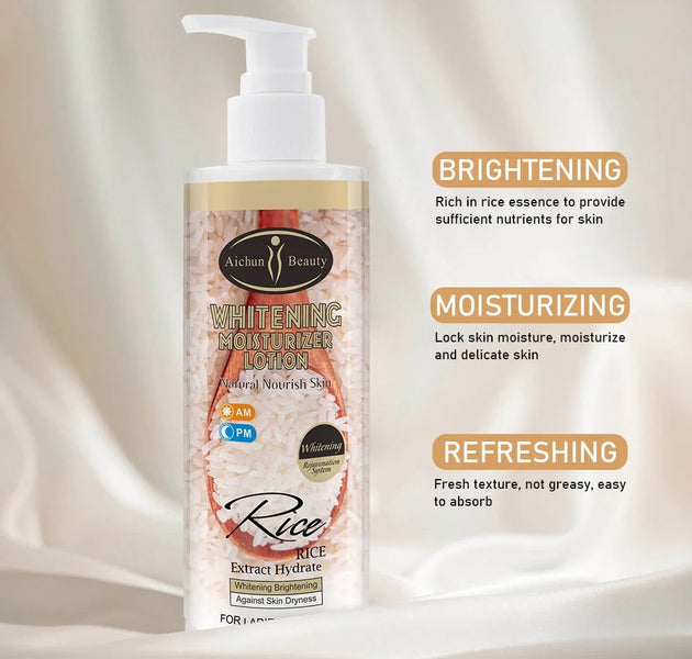 Whitening Moisturiser Lotion, Natural Nourish Skin