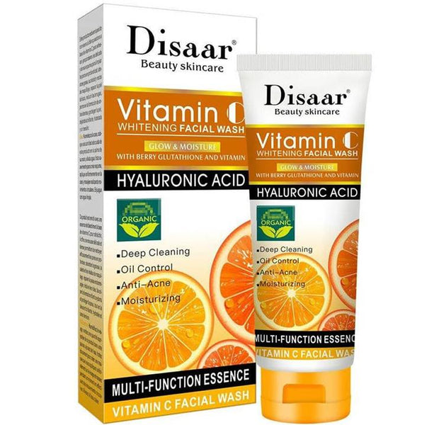 Disaar Vitamin C Whitening Facial Wash 100ml (Large)
