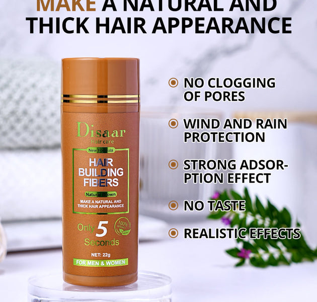 Organic Hair Fiber Powder (BROWN)