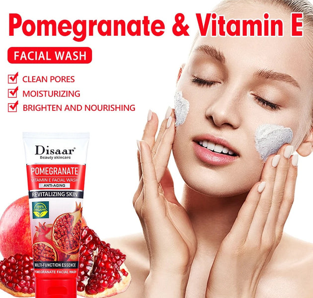 Pomegranate Vitamin E Facial Wash Anti-Aging