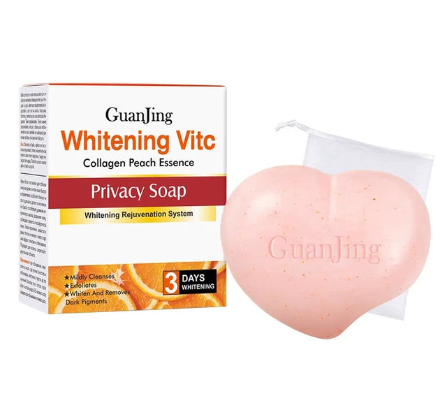 Whitening Vitamin C Collagen Peach Essence Privacy Soap
