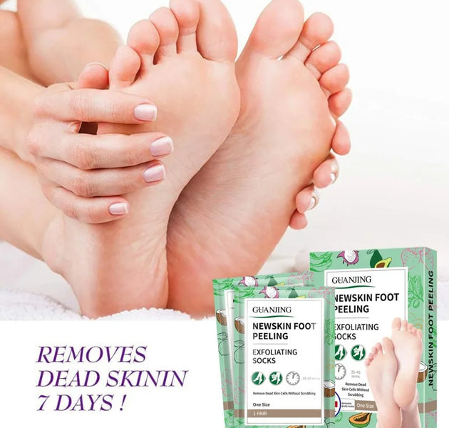 Brightens and Exfoliates Dead Skin Foot Mask