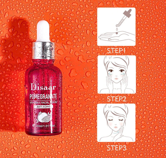 Pomegranate Vitamin E Facial Serum Anti Aging