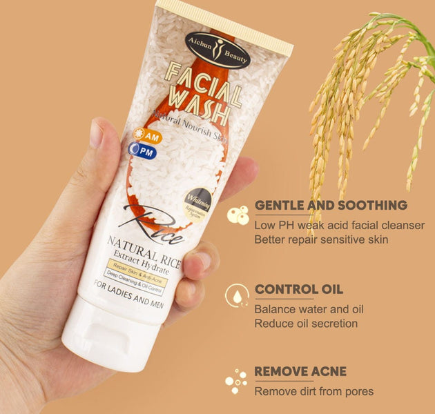 Natural Rice Facial Wash 100ml