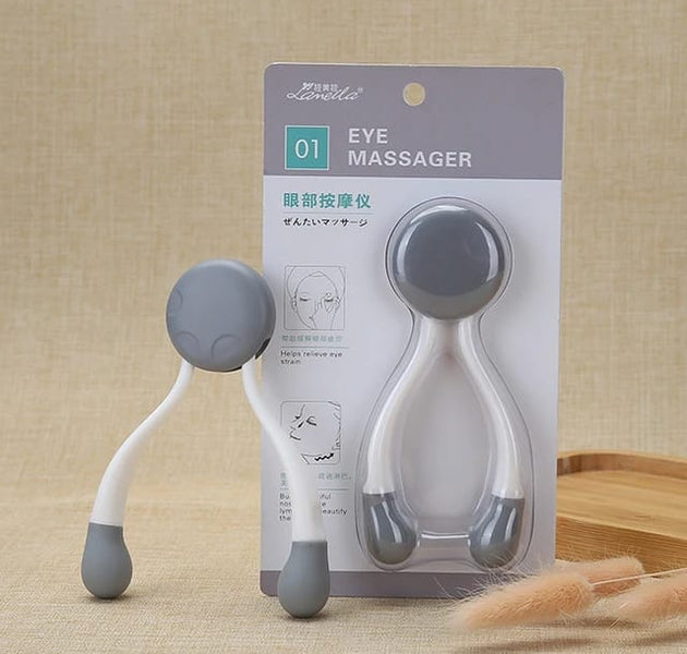 Eye Massage Wand Stick, Silicone Nose Lifter, Dual Heads Facial Roller