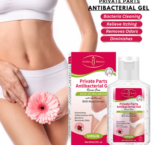 Private Parts Antibacterial Rose Extract Gel 60ml