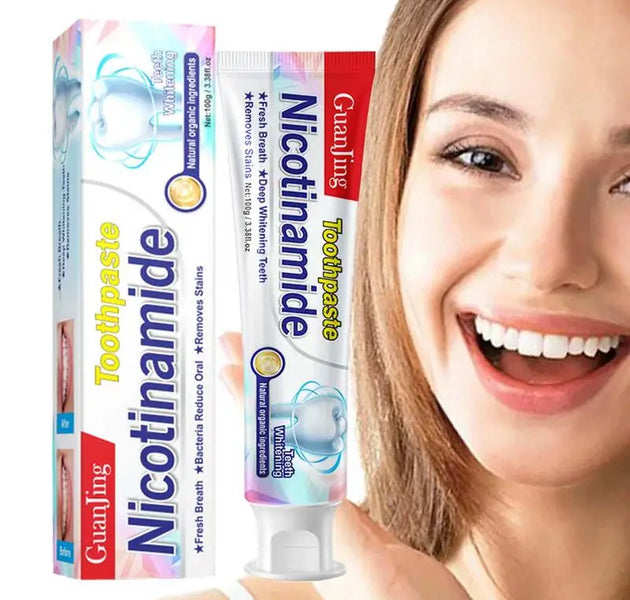 Nicotinamide Whitening Toothpaste Fresh Breath Whitening Teeth Oral Hygiene Cleaning Effectively Remove