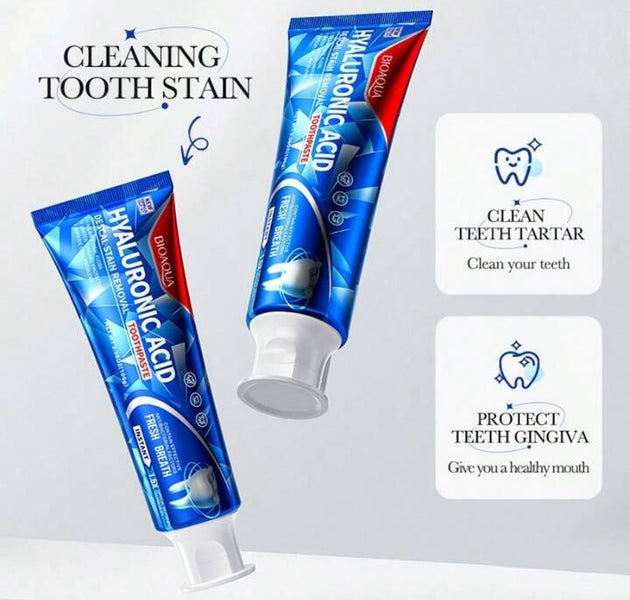 Hyaluronic Acid Whitening Toothpaste Brightens &Remove Stain