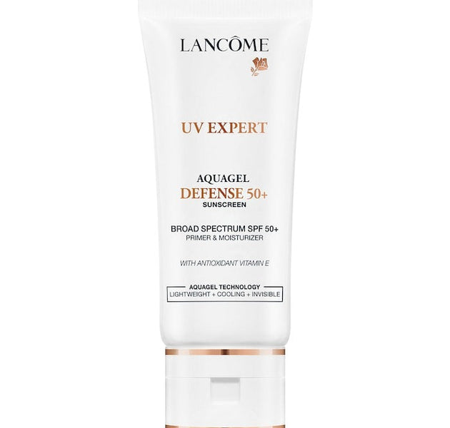 UV Expert Aquagel Defense Sunscreen, Primer & Moisturizer Broad Spectrum SPF 50
